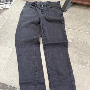 Paige Hoxton Slim in Washed Black Size 29